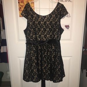 Black Lace Dress  (Worn Once)